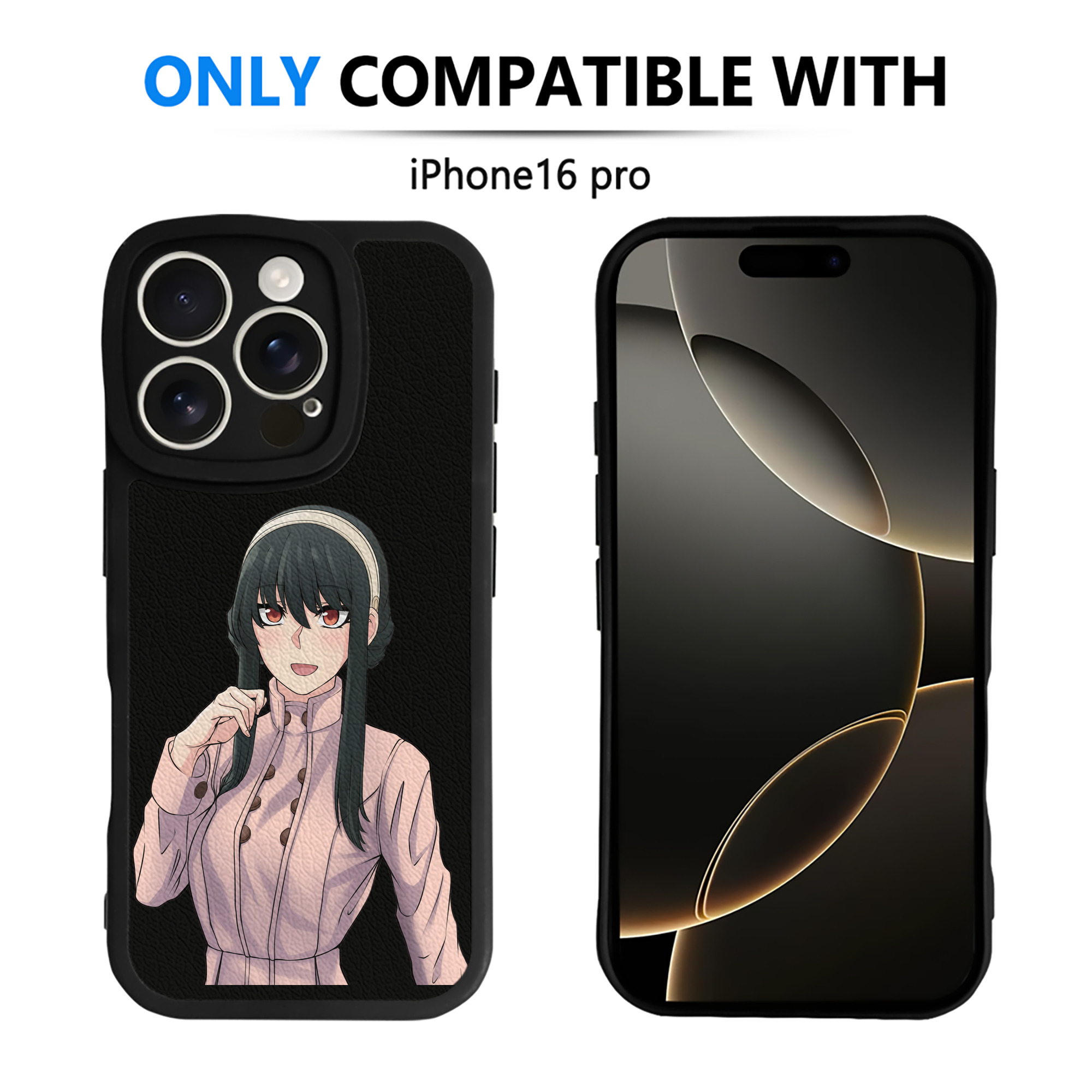 （画像用） SPY×FAMILY间谍家家酒 【iPhone 16シリーズ対応】シリコンスマホケース（レザー調） 材質：シリコン